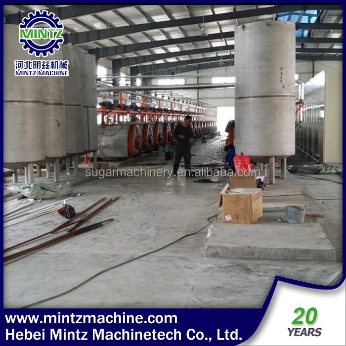 
China supply manufacturer refinery white sugar machine with competitive price 