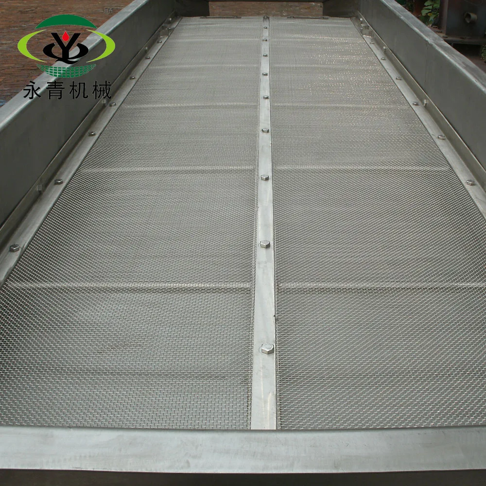 Factory supply linear type sand screen vibration for sea salt sieving