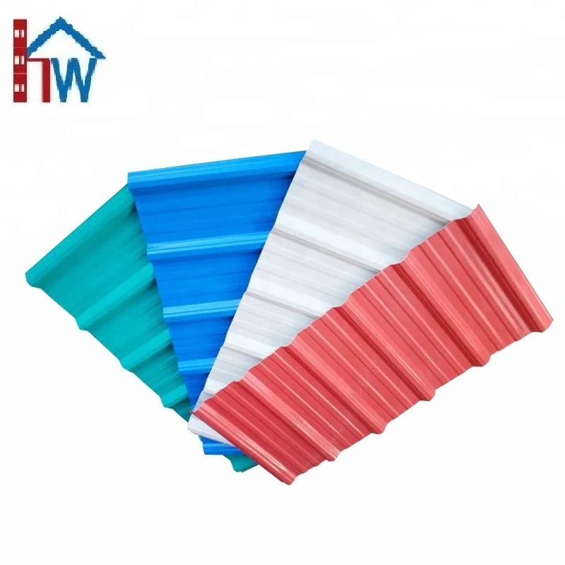 
High quality waterproof pvc roofing sheet plastic roof tile 