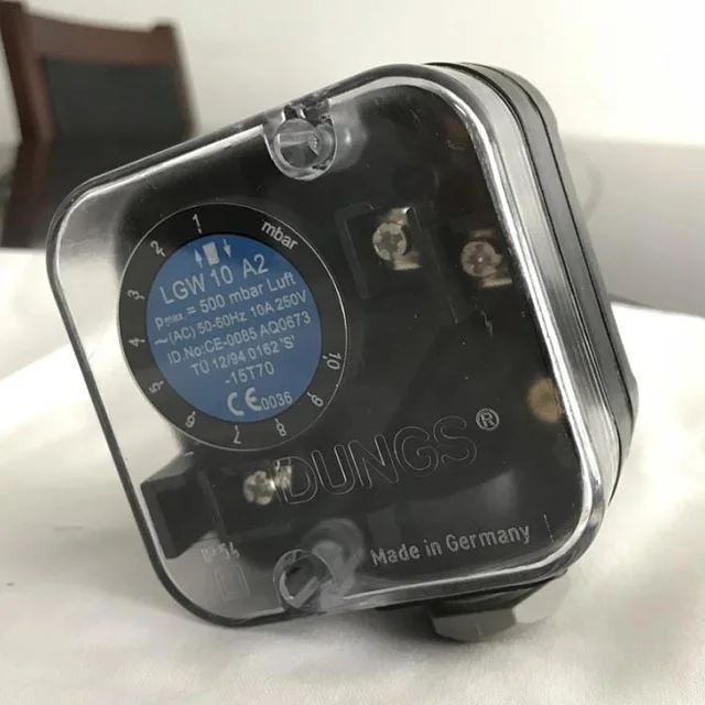 Burner spare parts LGW 10 A2 air wind pressure switch