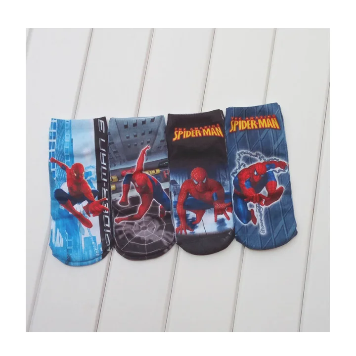 12 pairs/lot Spring Summer thin boys girls socks kids cotton mesh boat socks cartoon breathable toddler children ankle sock