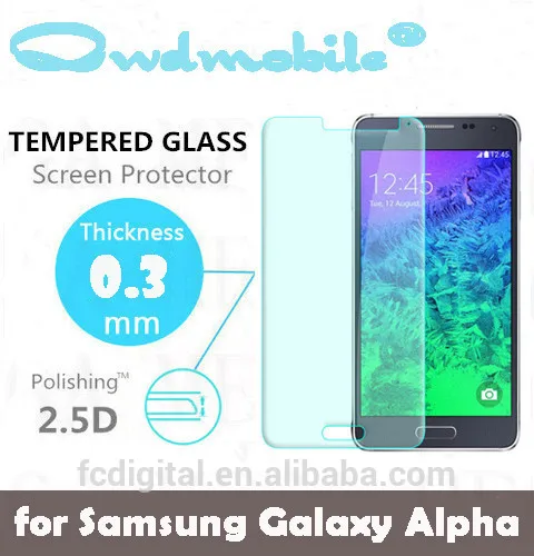 Завод питания! 9 9н закаленное стекло экран протектор для Samsung S4 MINI / / S5 / NOTE2 0.3 мм круглый край