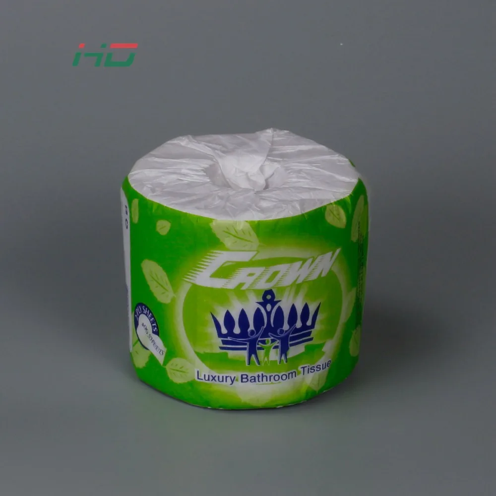 Good Hand Feeling Recycle Pulp Paper Roll 2-ply Bathroom