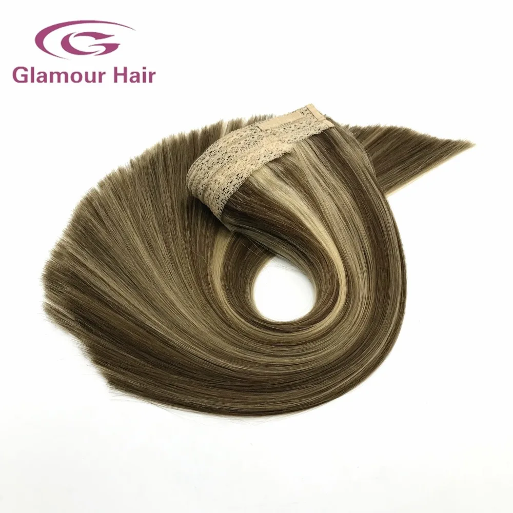 
Halo no clips highlight secret invisible line hair extension 