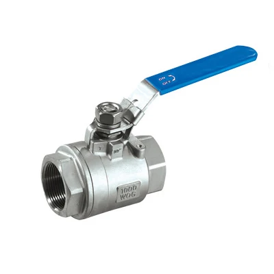 1000WOG SS304 Threaded SS Ball Valve
