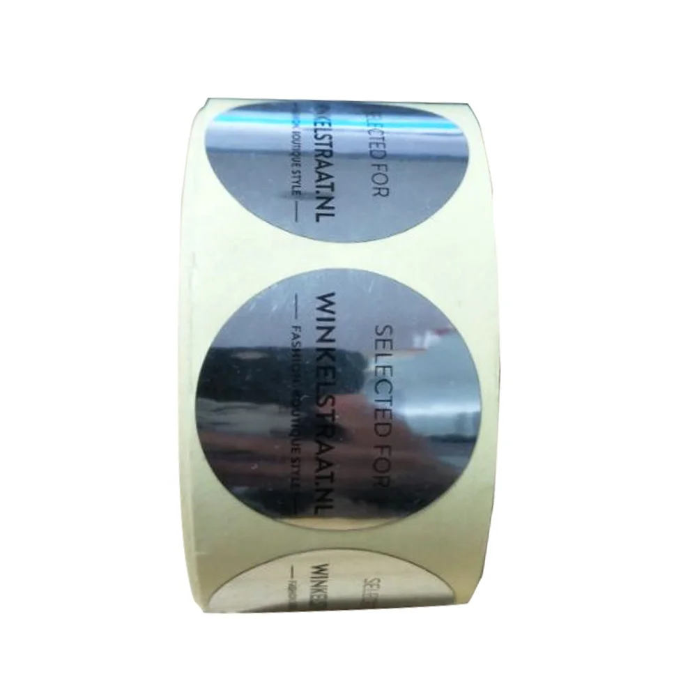 Custom Printed Aluminium Bar Code Label Sticker