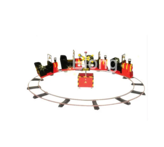Engineering train kids ride on railway ,kids games train,amusement park rides electric train for sale