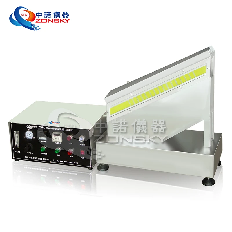 ASTM D3806 Small Scale Evaluation of Fire Retardant Paints Flammability Tester (2-Foot Tunnel Method)