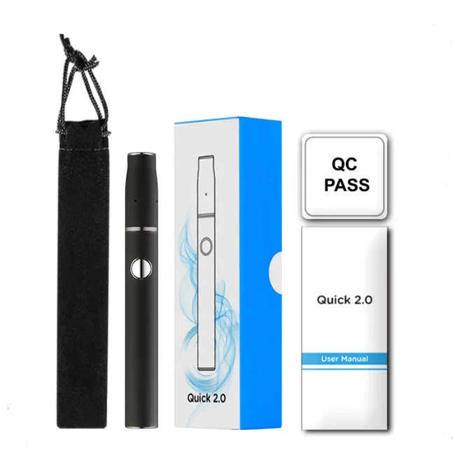 Amazon Best Selling Quality Vape Pen Quick 2.0 Heat Not Burn Electronic Cigarette E-cigarette