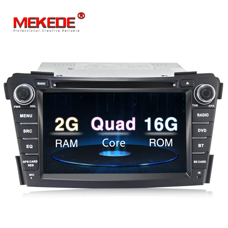 Android 7,1 четырехъядерный 2 + 16 ГБ dvd-плеер автомобиля для Hyundai i40 2016-2011 поддержка 4G LTE wifi навигация amp7851