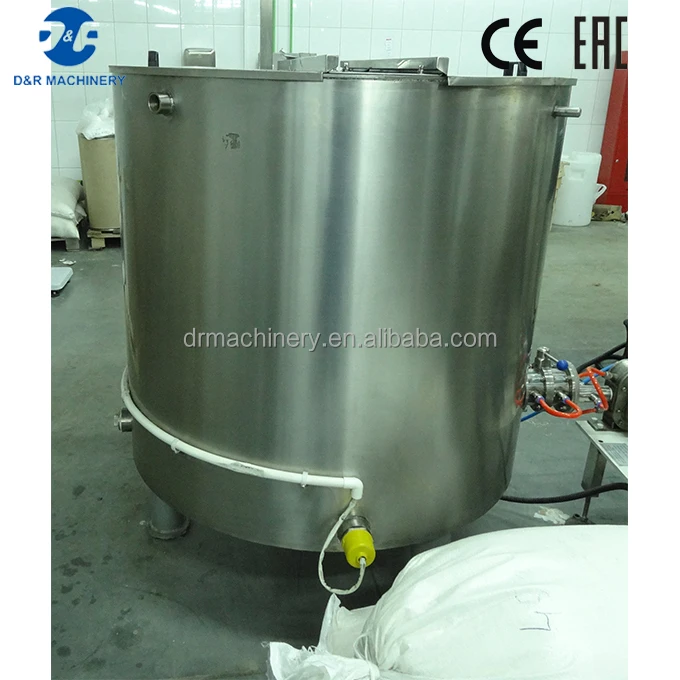 Fat melting tank for cocoa butter, CE certificated chocolate melter