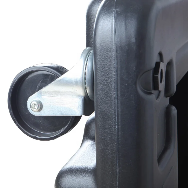 Portable steel oil drain pan truck waste oil collector