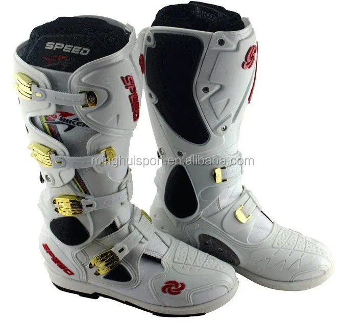 Winter Popular Waterproof Racing Motocross Boots For Men Moto Bike Leather Botas Motorcycle Shoes
