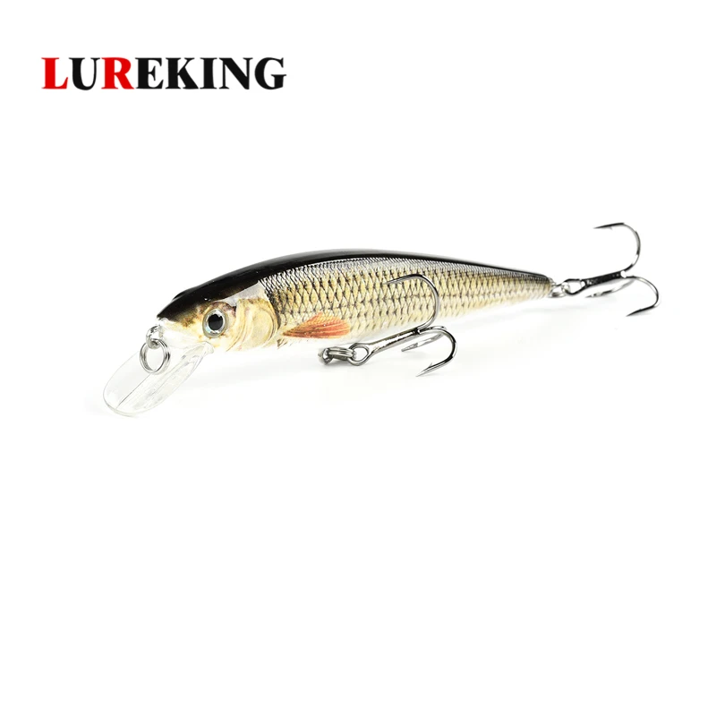 Wholesale Fishing Minnow baits with Strong Treble Hooks,  Handmade Fishing Lure Fishing Tackle