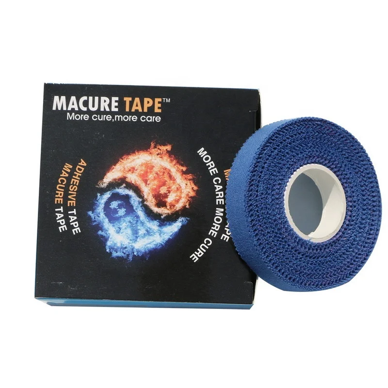 Macure tape Cotton Sports Colorful Finger grip climbing Judo boxing fixing wrap Tape With Zigzag Edge