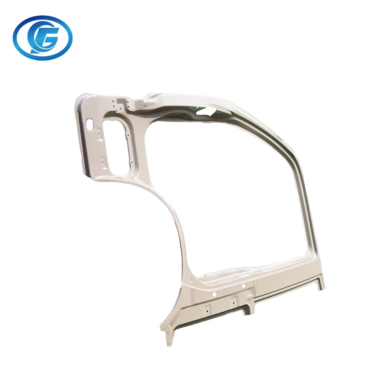 
China OEM bus door parts right front driver door frame for Toyota coaster 