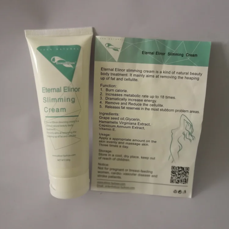 Detox Loss Weight Tightening Slimming Body Wraps Ginger Slimming Cream