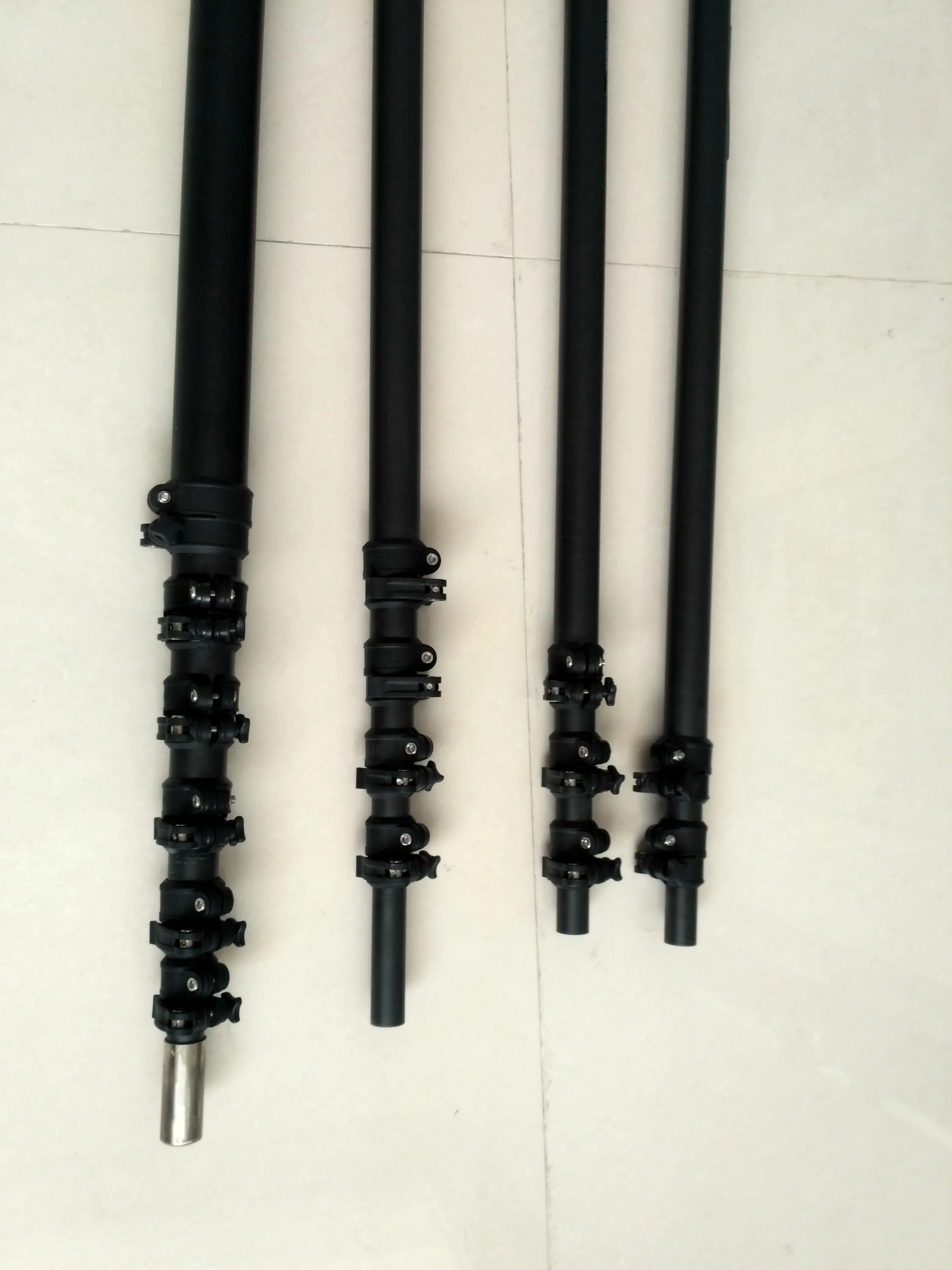 Carbon fiber window cleaning pole