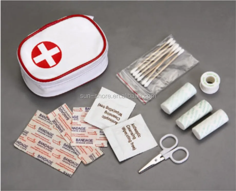 
colourful portable First Aid Kit medical supplies with High Quality and Low Price 