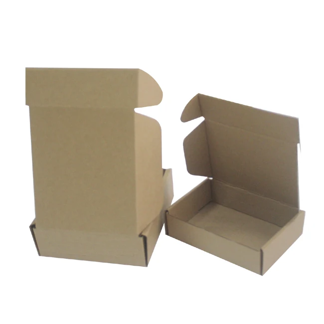 China Brown Color Standard Export Mailing Carton Corrugated Paper Mailer Shipping Box