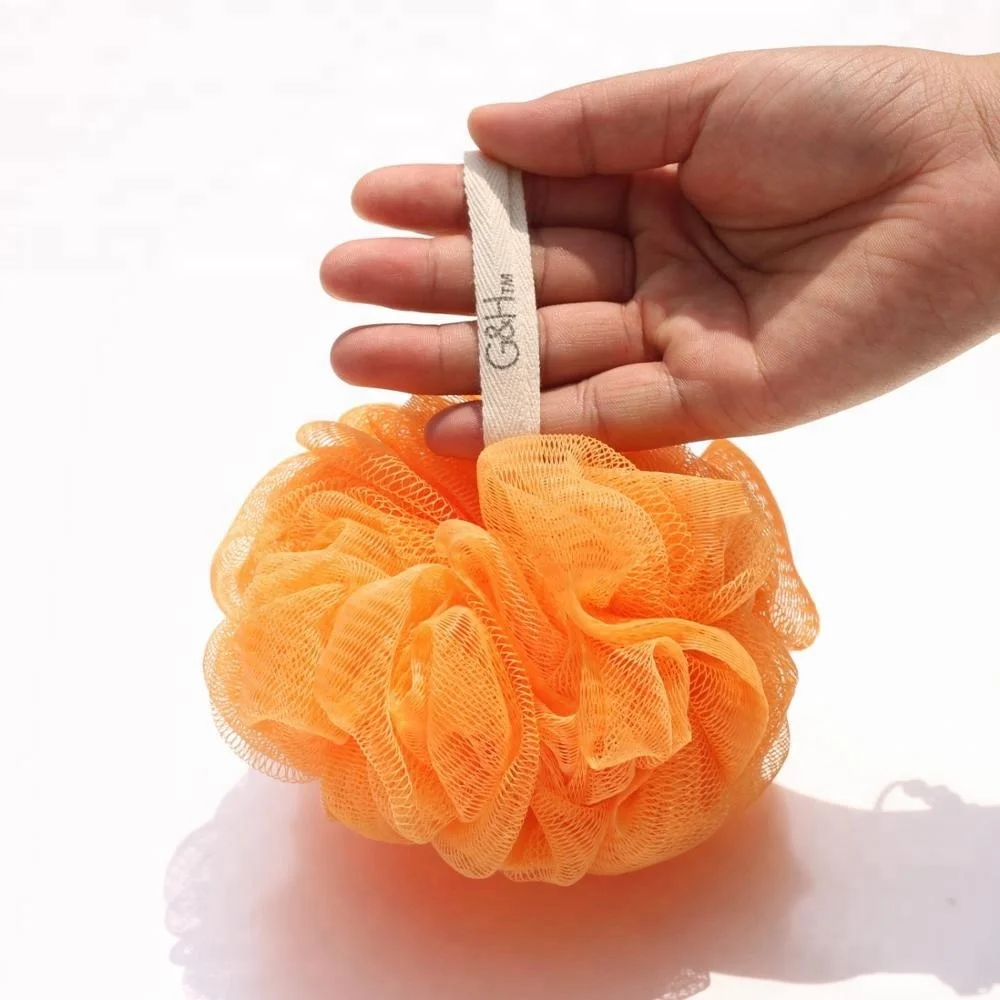Wholesale High Quality Mesh Loofah Bath Sponge Material