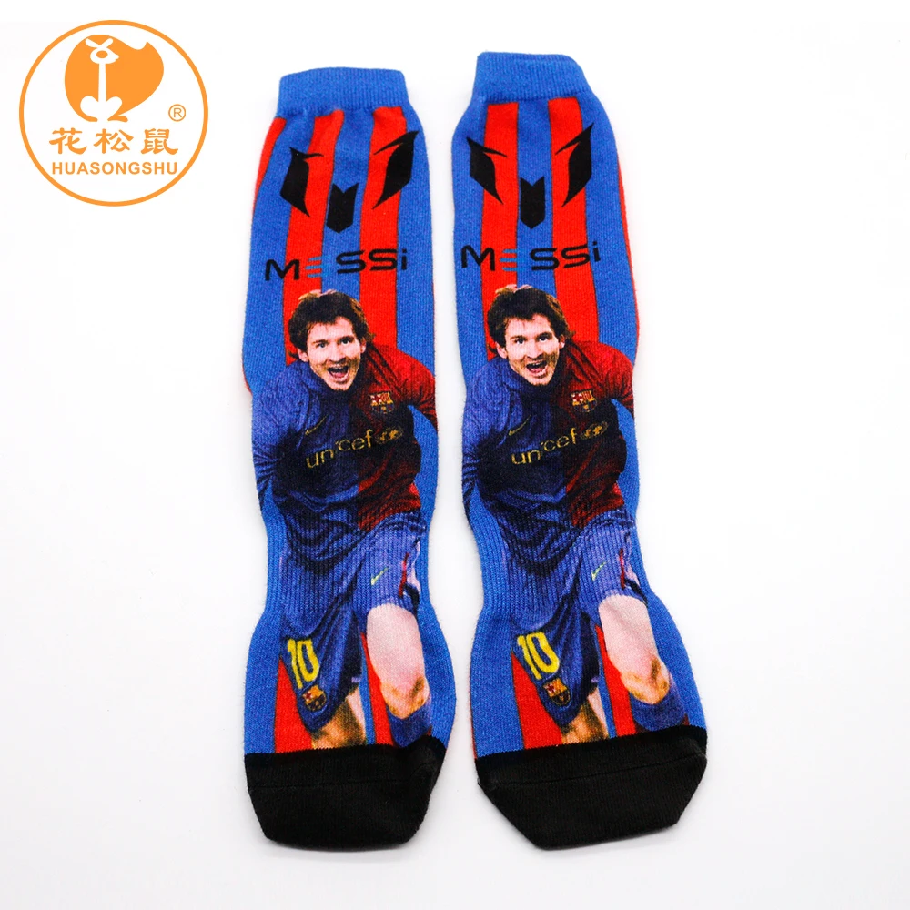 
Серия Crazy живописи, мужские хлопковые носки, индивидуальные спортивные мужские футбольные носки, яркие цветные мужские носки 