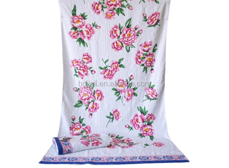 
Wholesale custom print beach towel for cotton beach towel 