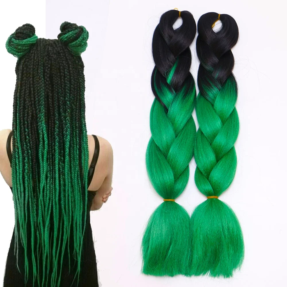 jumbo braiding hair crochet attachments braids for African expression kinky twists hair attachment braiding hair extension