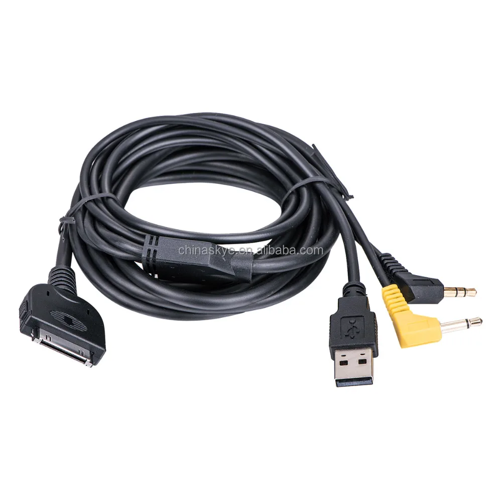 Good av cable KCE-301V for kenwood player