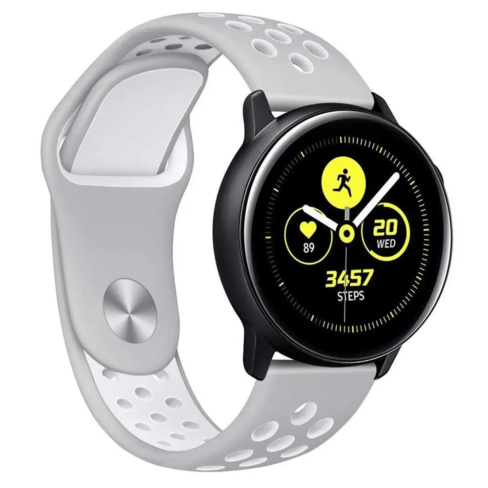 Ремешок силиконовый для мужчин и женщин сменный спортивный браслет Samsung Galaxy Watch 40 мм/42 мм