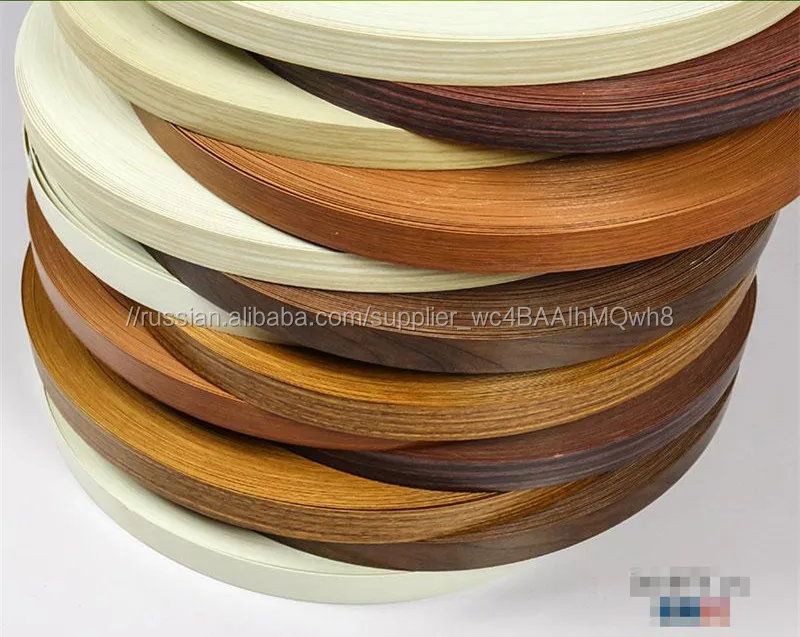 Мебельная фурнитура кабинета кромки полосы/3 мм пвх ленты/кромкооблицовочные резины