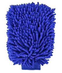 Car Wash Mitt - Double Side Premium Chenille Microfiber - Ultra-soft Wash Glove for Car Cleaning - Scratch-Free Not Fall Wool