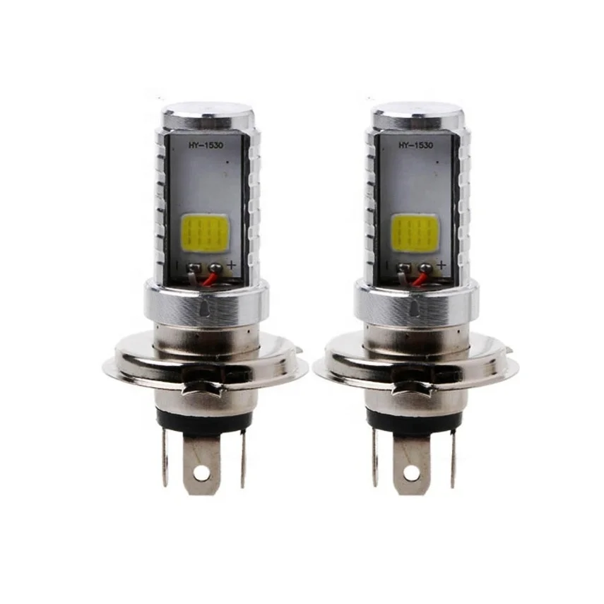 Super bright Dual Color Motorcycle Lighting System Mini 20W Auxiliary Fog Light H4 Led Motorcycle headlight
