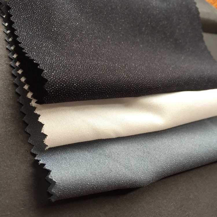 
Custom Design Woven Fusible Hair Interlining Stock Fabric for Coats 