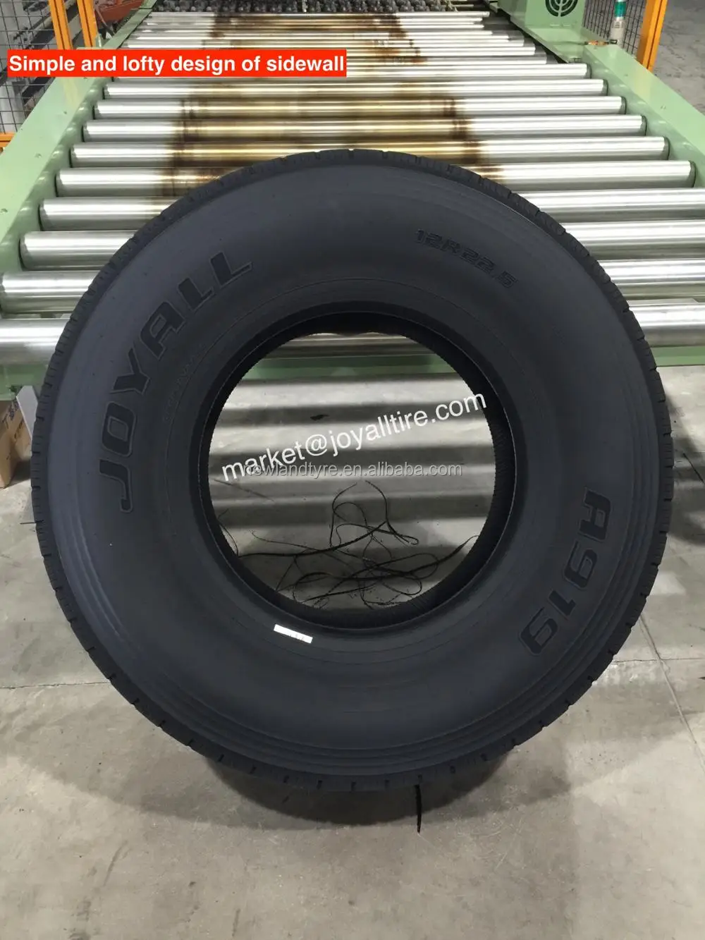 JOYALL BRAND 11R22.5 B875 PATTERN Chinese Radial Truck Tyre For Drive Steer For Quarry Tires