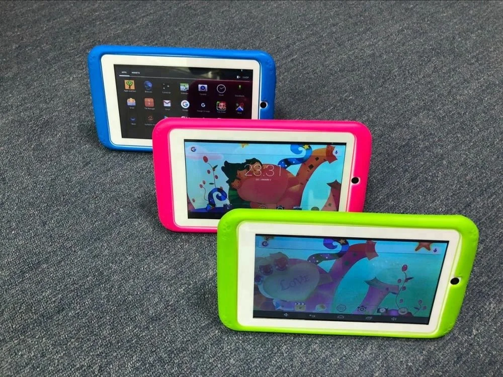 
Mini 7 Inch Kids Android Tablet Quad Core for School Education 