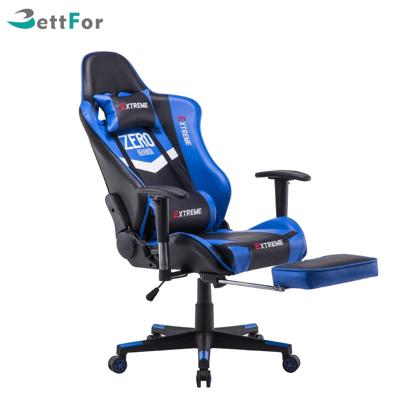 PC computer gaming racing office chair wholesale with headrest and lumbar support BOC-777