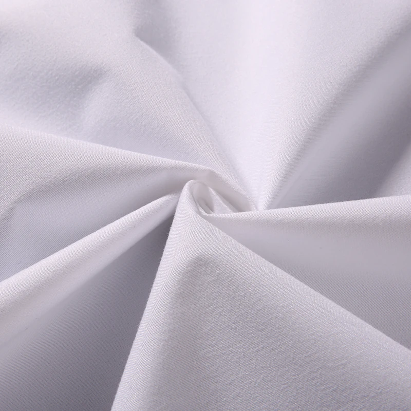
Huzhou microfiber brushed dyed bedding set cover 100 polyester woven fabric manufactures solid fabric In rolls 