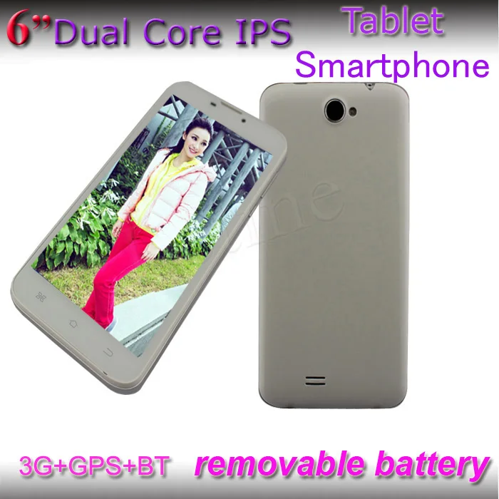 6' смартфон таблетки пк 2* sim-карты mtk8312,, двойная камера mtk8312, двухъядерный