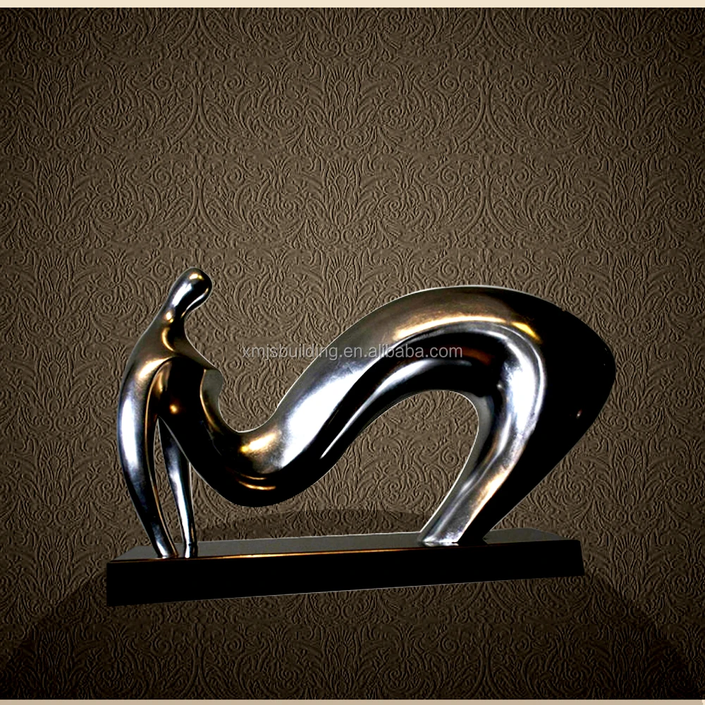 
Stainless Steel Nude Woman Statue / Indoor Wall Art Sculpture 