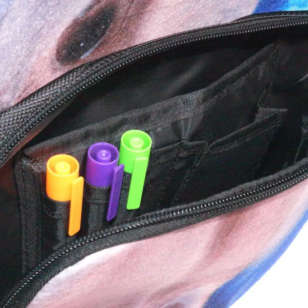 
2018 Promotional funny light weight custom cute monster school bag back pack for school 