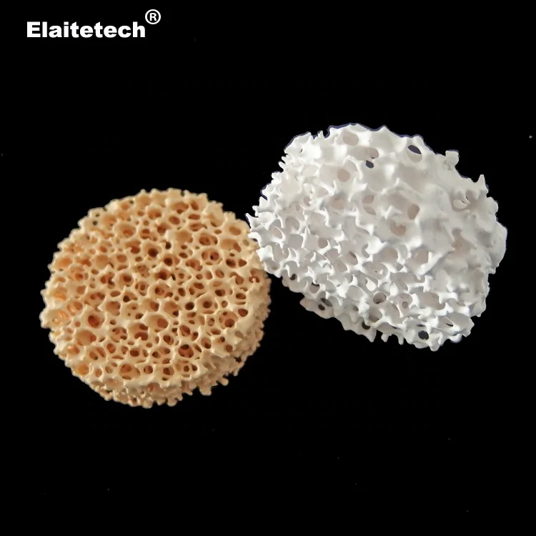Ceramic foam filter for foundry industry in china