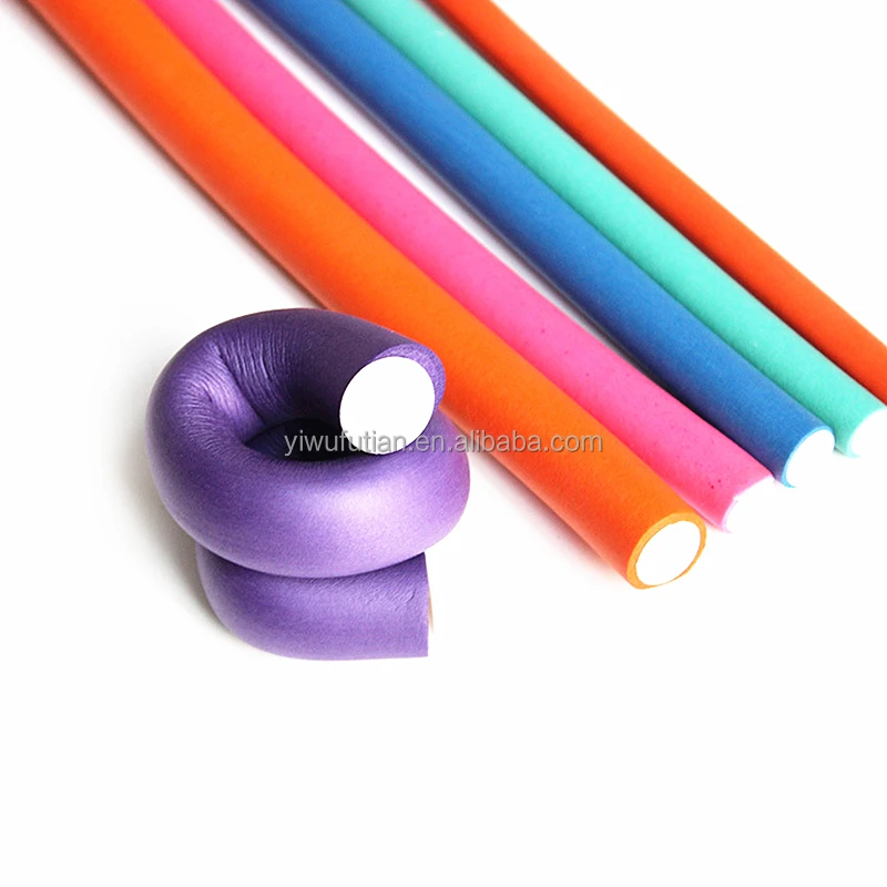 
10 Pcs/Set Hair Curler Curling Sticks Soft Foam Twist Flexi Rods 