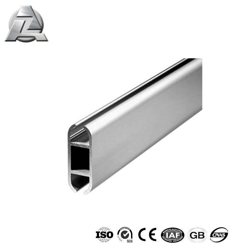 6000 series good surface aluminium profile for tent rail keder