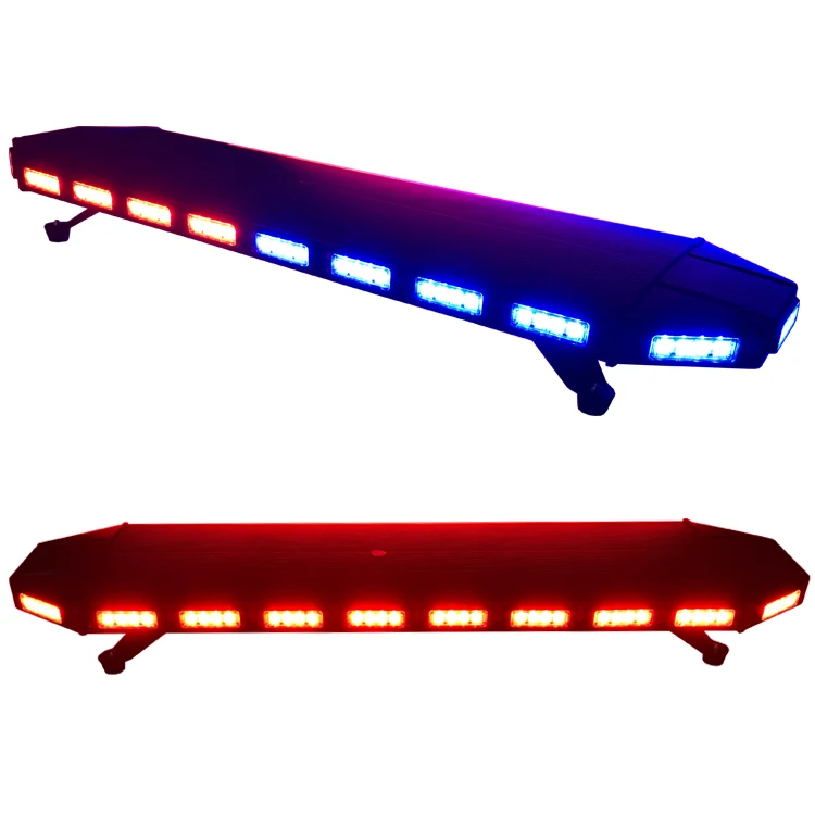 LED Super bright 88W led amber warning strobe lightbar warning bar light