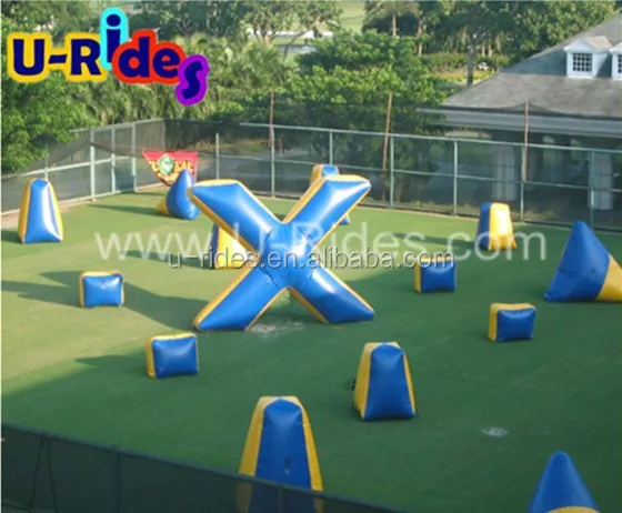 Inflatable Paintball Bunker obstacle  Field For Paintball Game