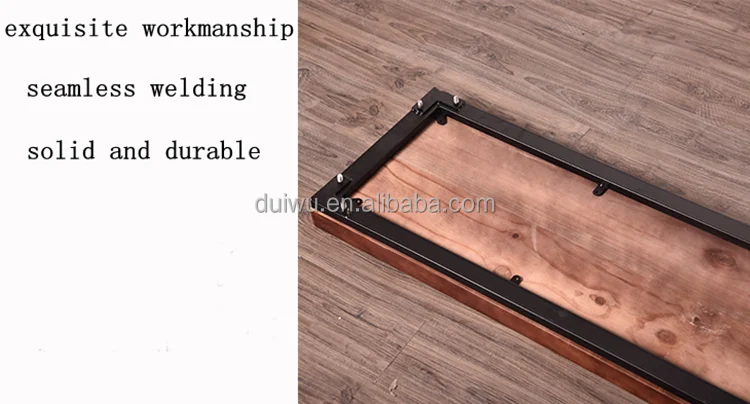Foshan shunde Quality Assured solid wood long narrow and high bar table