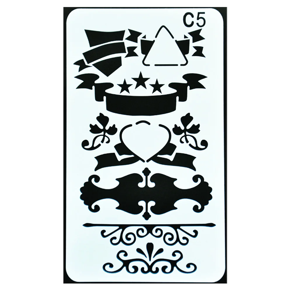 Journal Stencil Bullet  Plastic Planner Stencils Design Notebook