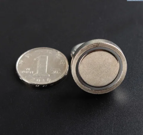 
Dia25mm stronger neodymium holding magnet, hook magnet, lifting magnets 