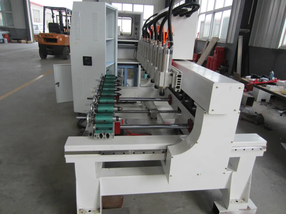 Фрезерный станок с чпу для балясин/китайский двухшпиндельный фрезе/Универсальный фрезерно-гравировальный станок 4 шпиндели